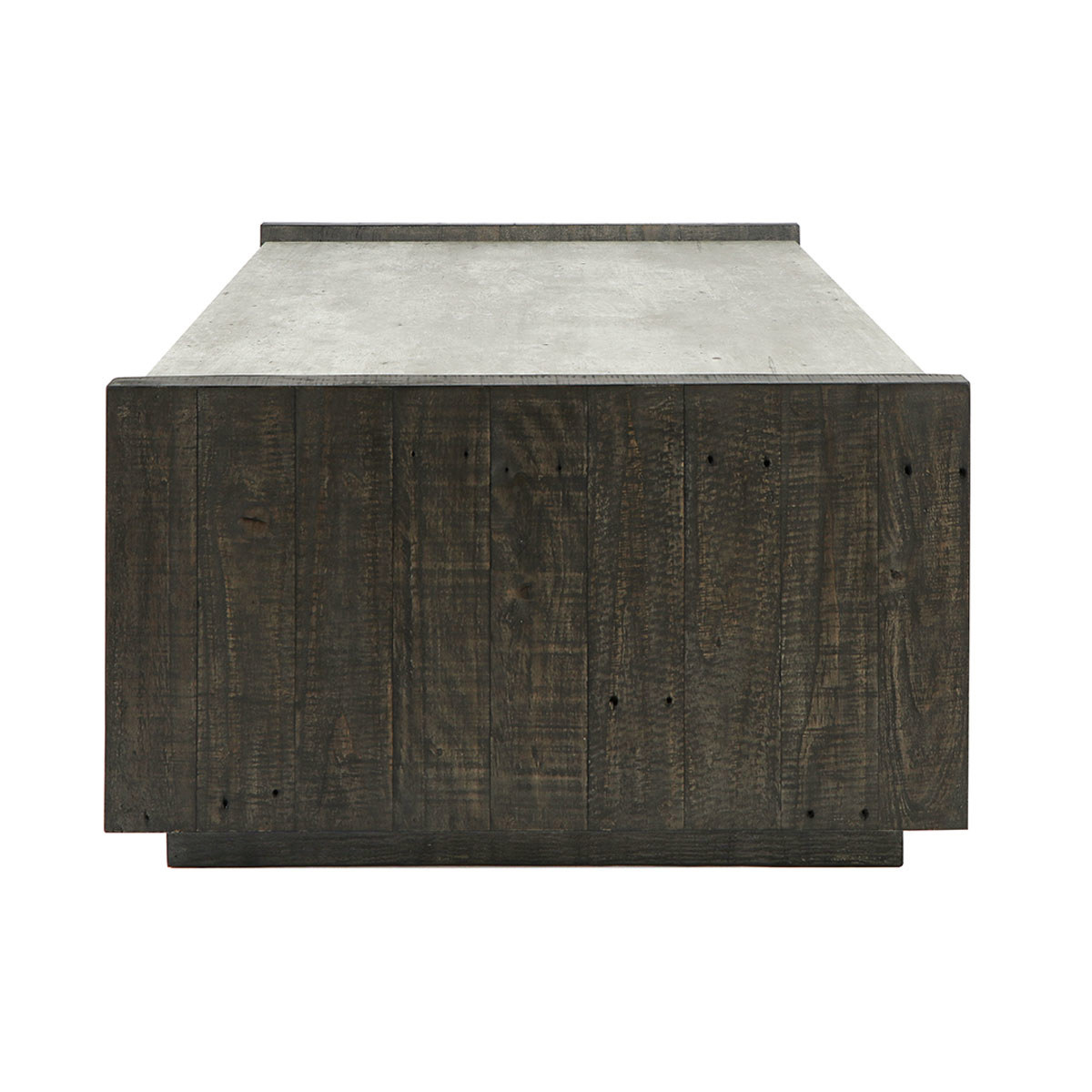 Tori Rectangle Coffee Table - Antique Gray