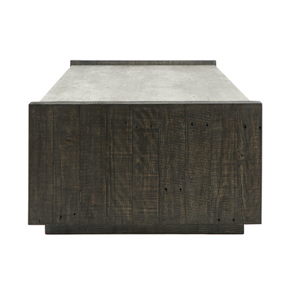 Tori Rectangle Coffee Table - Antique Gray