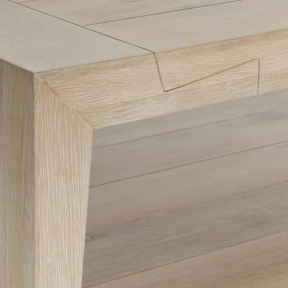 Troy Rectangle Coffee Table - Aged Cream