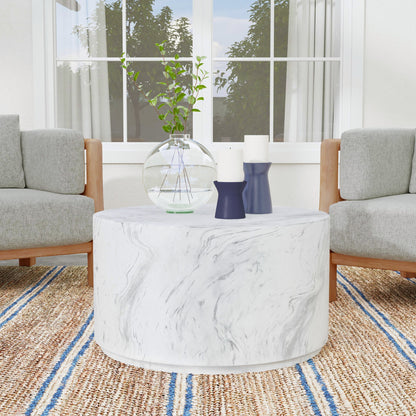 Arlette Outdoor Round Coffee Table