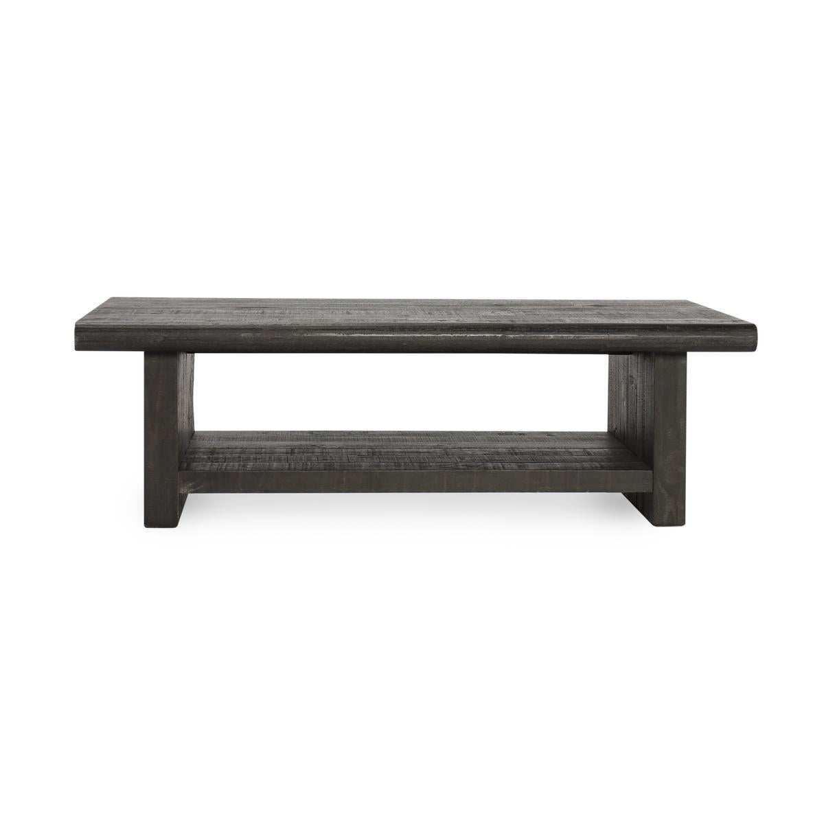 Larson Rectangle Coffee Table - Carbon Black