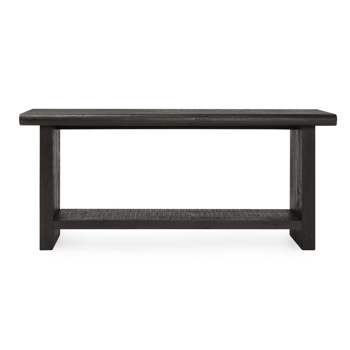 Larson Rectangle Console Table - Carbon Black