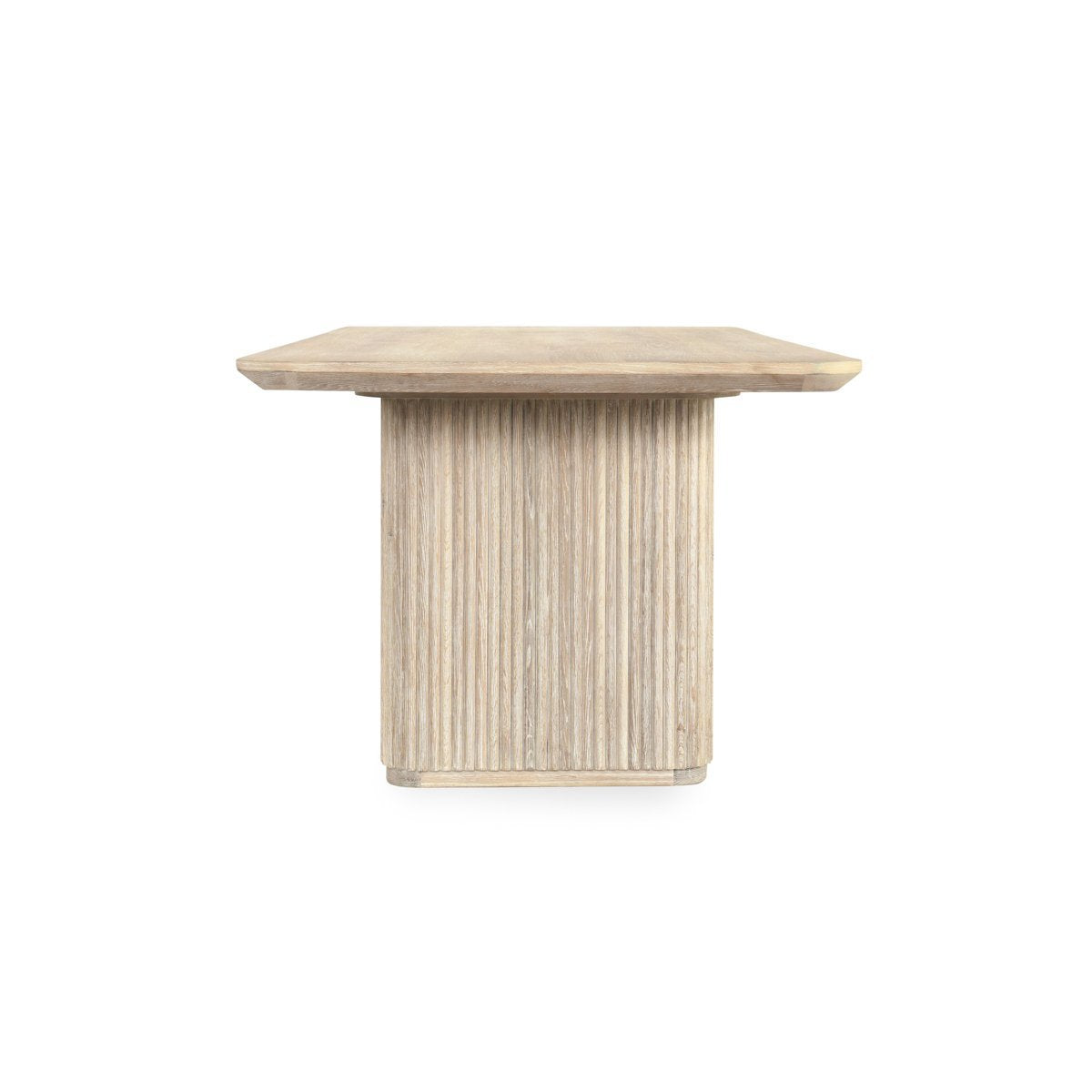 Vander Rectangle Dining Table - Cream Washed