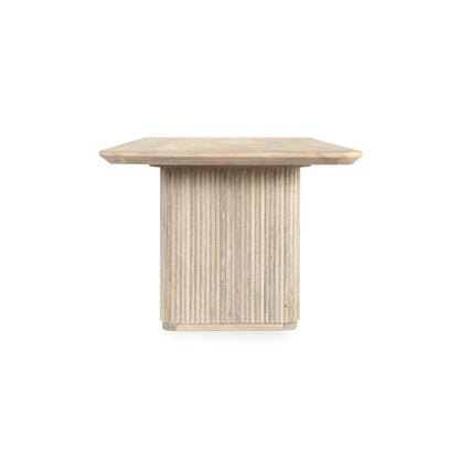 Vander Rectangle Dining Table - Cream Washed