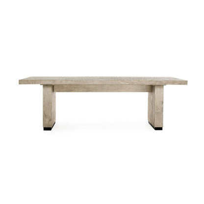 Lynx Rectangle Dining Table - Antique White