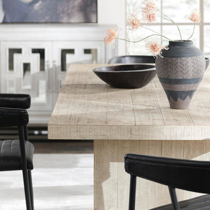 Lynx Rectangle Dining Table - Antique White