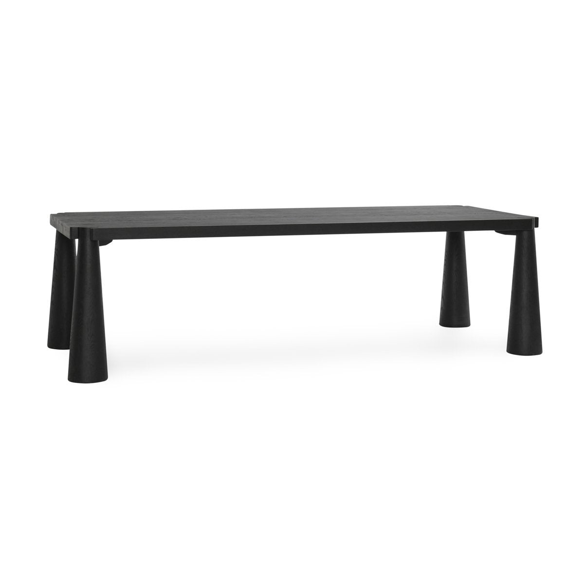 Atrop Rectangle Dining Table - Ink Black