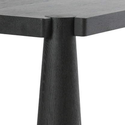 Atrop Rectangle Dining Table - Ink Black