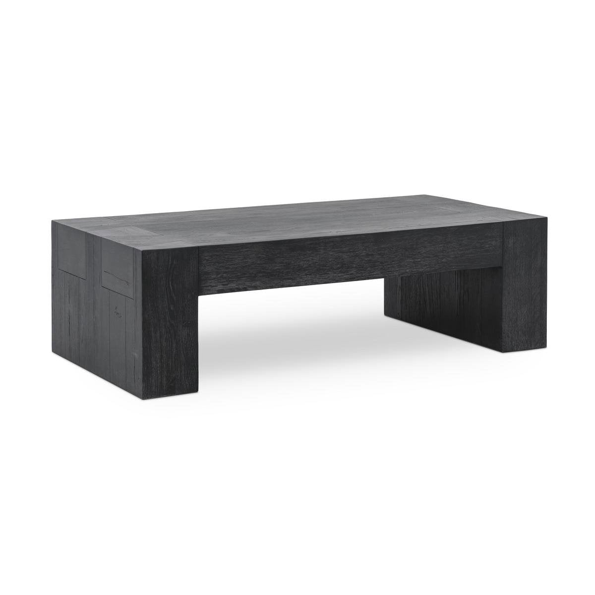 Bristol Rectangle Coffee Table - Aged Black