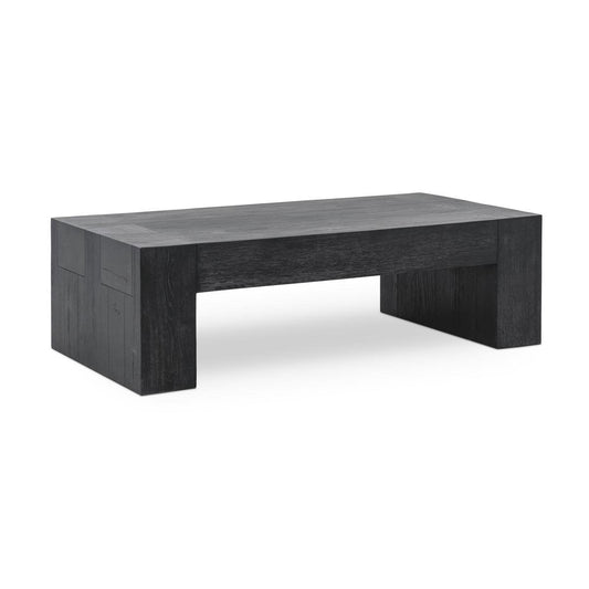 Bristol Rectangle Coffee Table - Aged Black