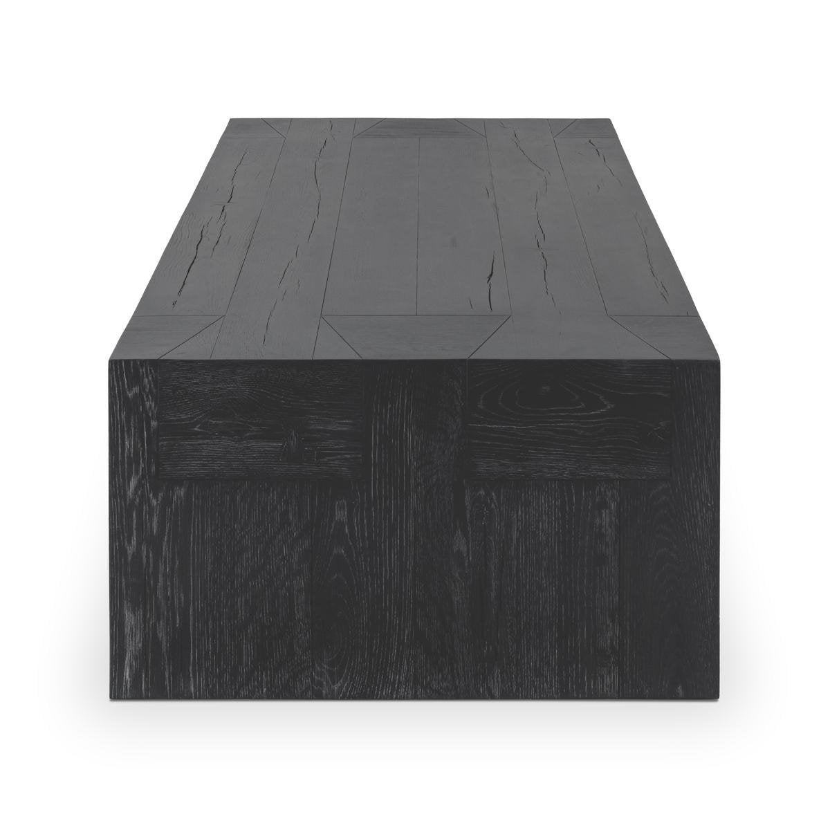 Bristol Rectangle Coffee Table - Aged Black
