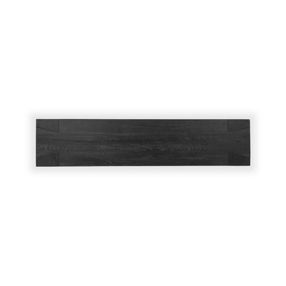 Bristol Rectangle Console Table - Aged Black