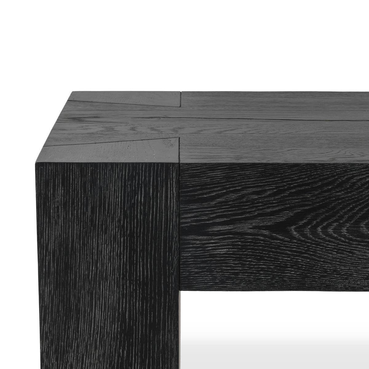 Bristol Rectangle Console Table - Aged Black