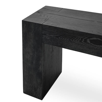 Bristol Rectangle Console Table - Aged Black