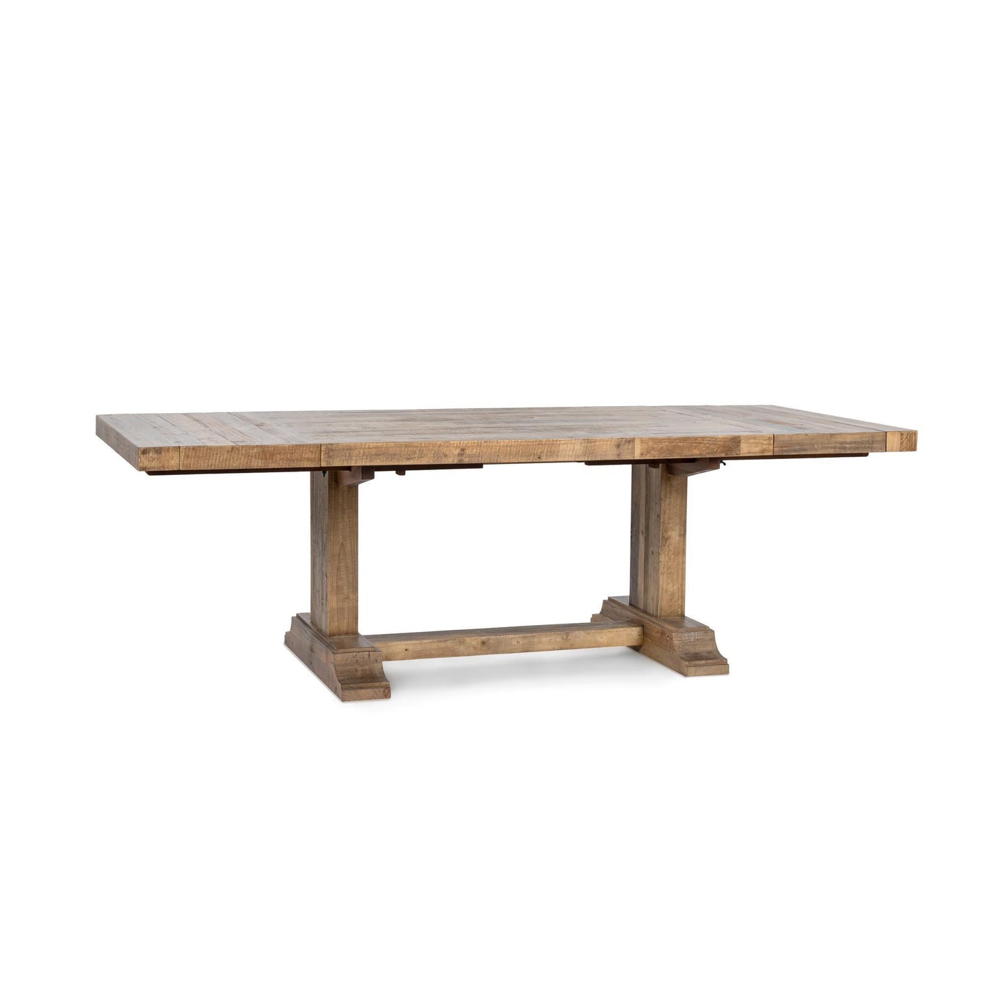 Dita 63"-95" Extendable Dining Table Warm Natural