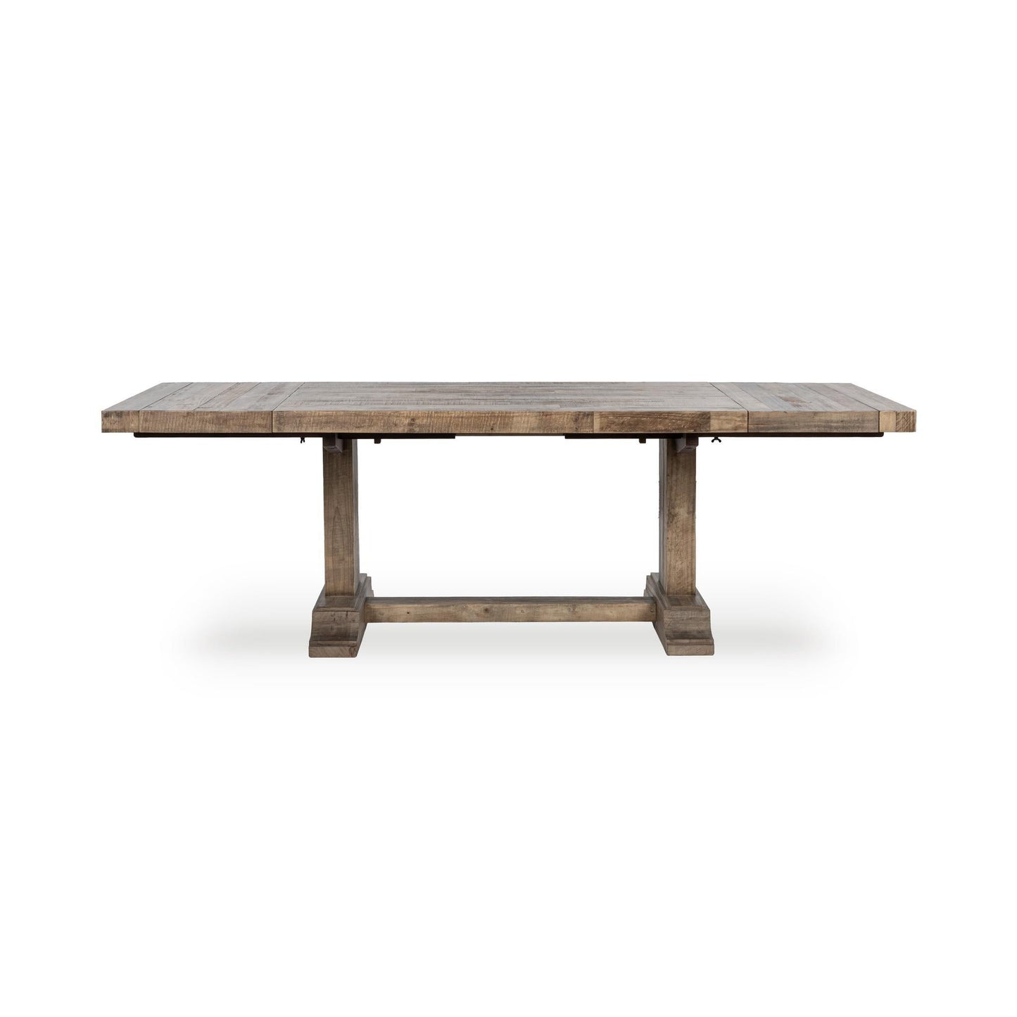 Dita 63"-95" Extendable Dining Table Warm Natural