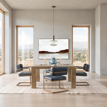 Gilcrest Square Dining Table - Cafe Brown