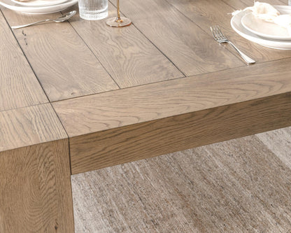 Gilcrest Square Dining Table - Cafe Brown