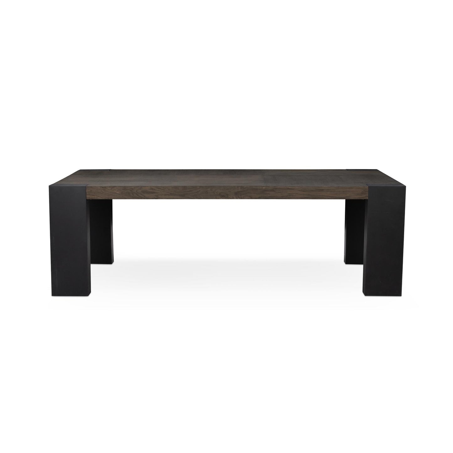 Deaven Rectangle Dining Table - Toasted Brown