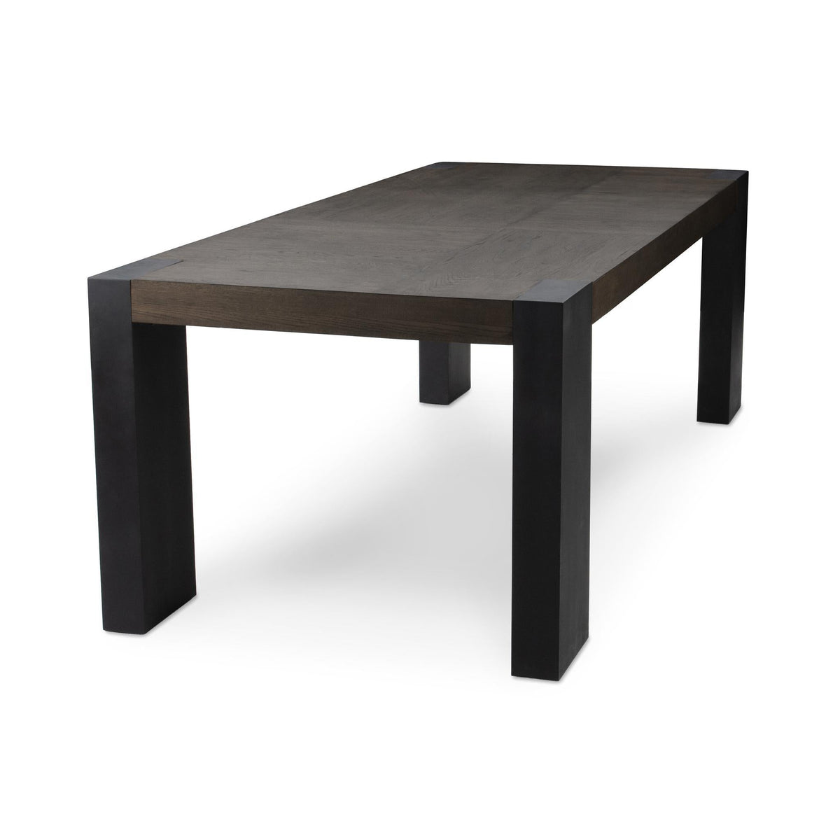 Deaven Rectangle Dining Table - Toasted Brown