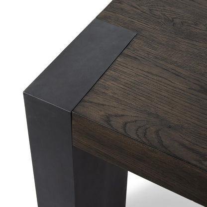 Deaven Rectangle Dining Table - Toasted Brown