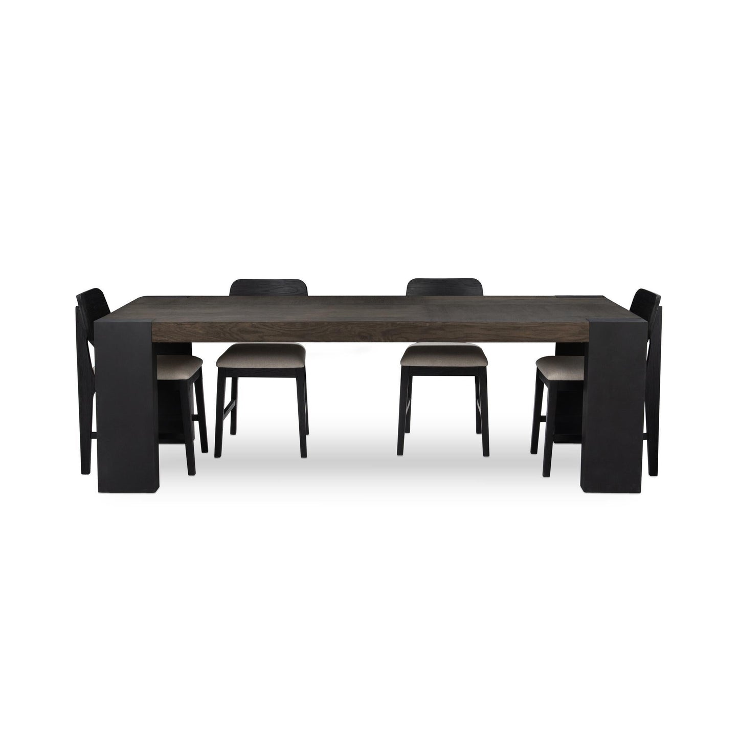 Deaven Rectangle Dining Table - Toasted Brown