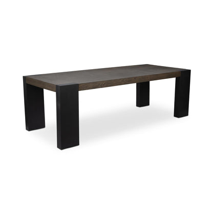 Deaven Rectangle Dining Table - Toasted Brown