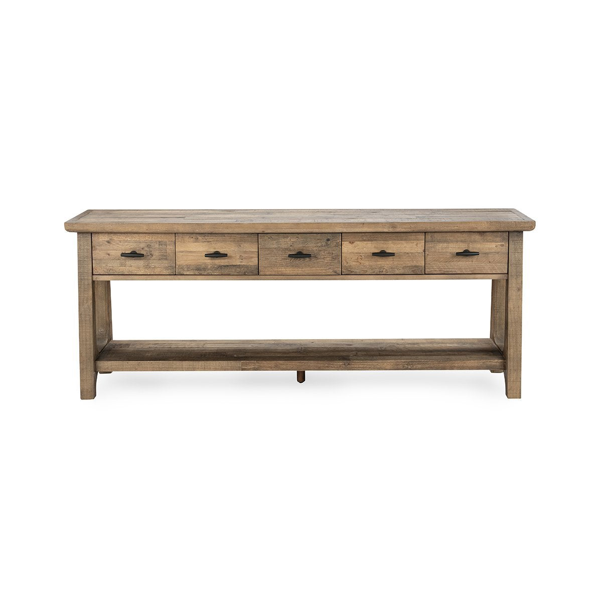Talladega Rectangle Console Table - Natural Pine