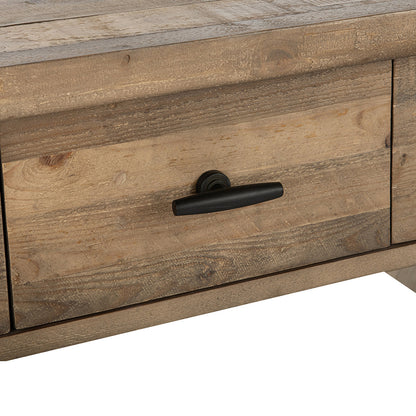Talladega Rectangle Console Table - Natural Pine