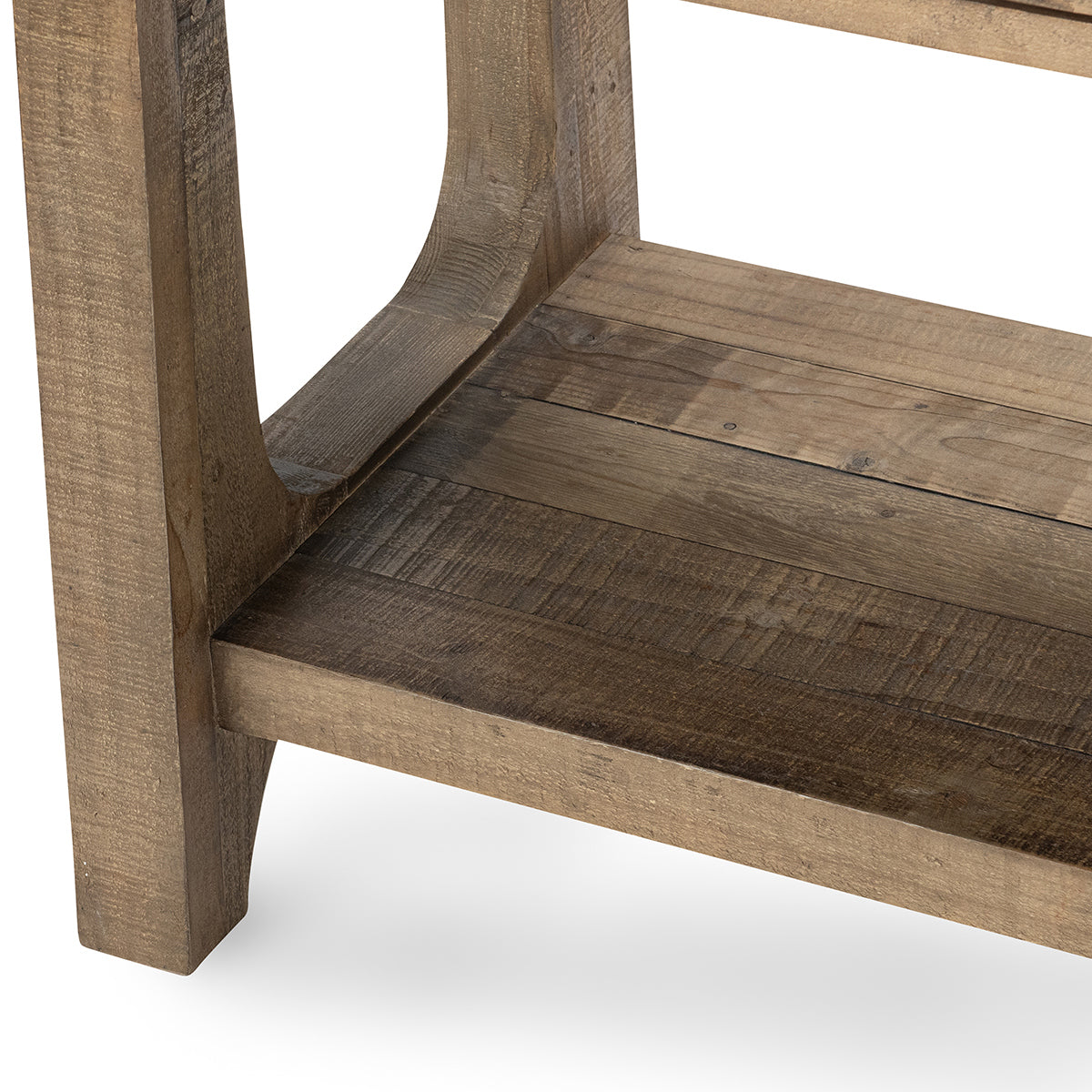 Talladega Rectangle Console Table - Natural Pine