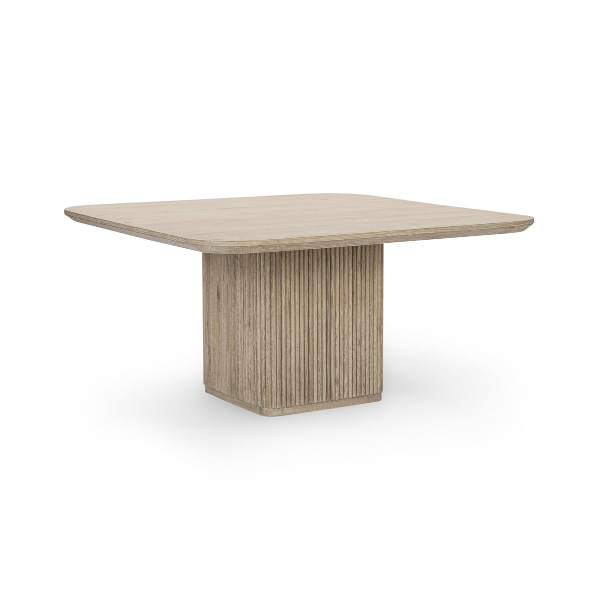 Vander Square Dining Table - Cream Washed