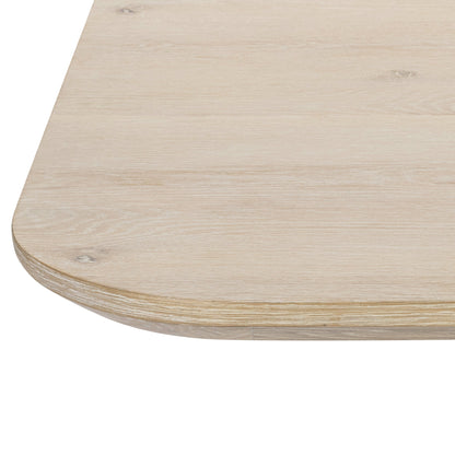 Vander Square Dining Table - Cream Washed