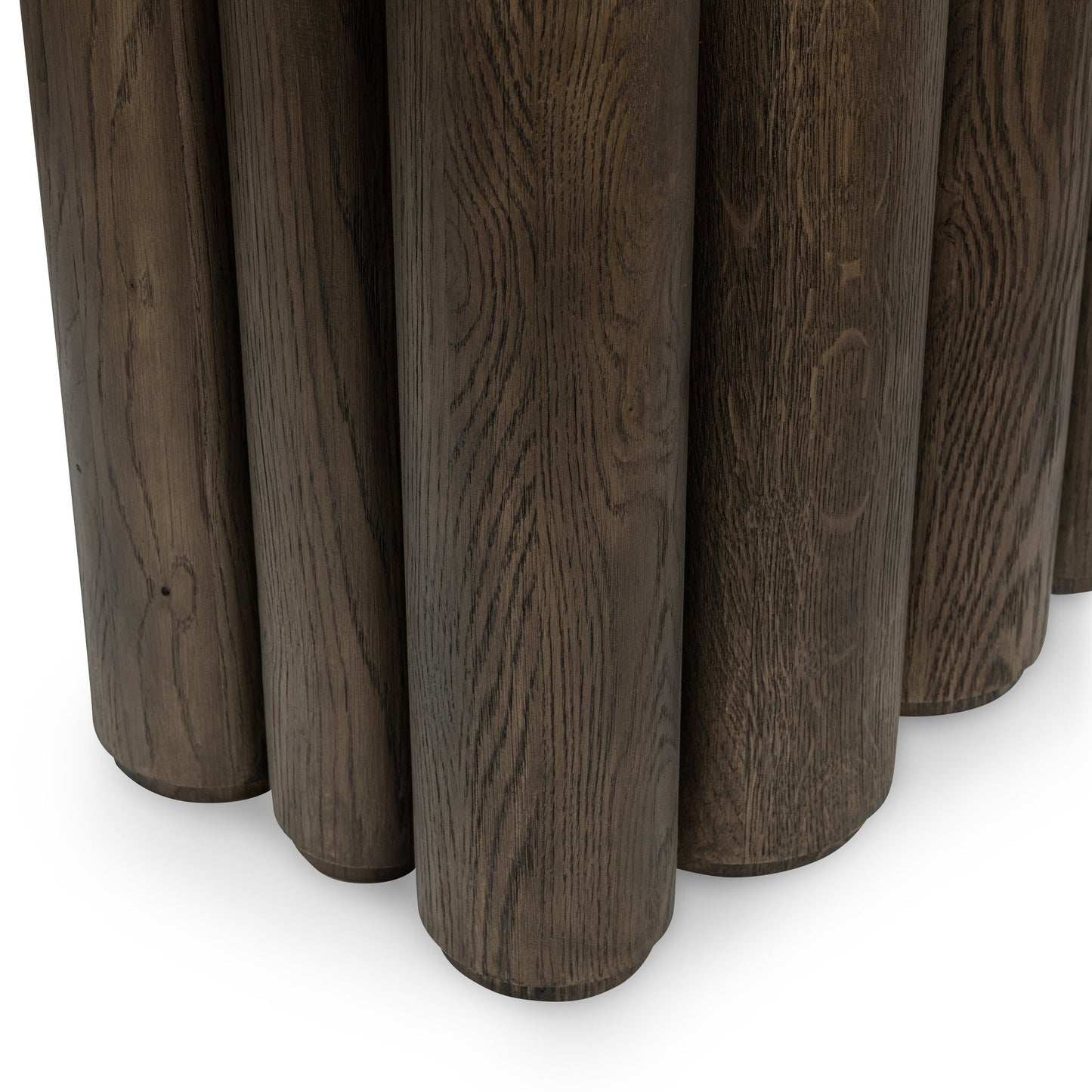 Tiber Rectangle Console Table - Toasted Brown