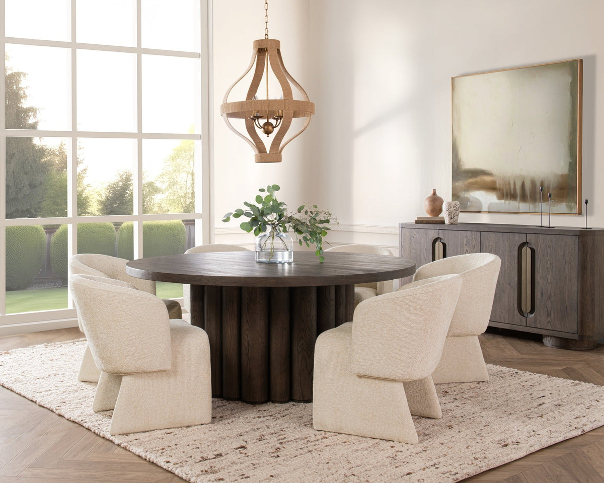 Tiber Round Dining Table