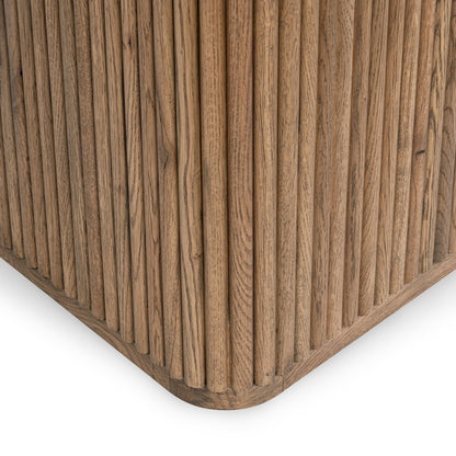 Vander Square Dining Table - Tawny Brown