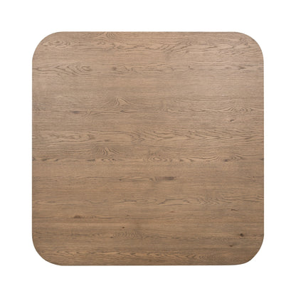 Vander Square Dining Table - Tawny Brown