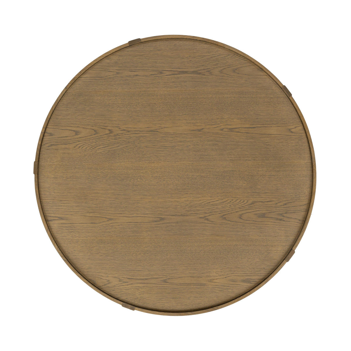 Devin Round Coffee Table - Khaki Mist
