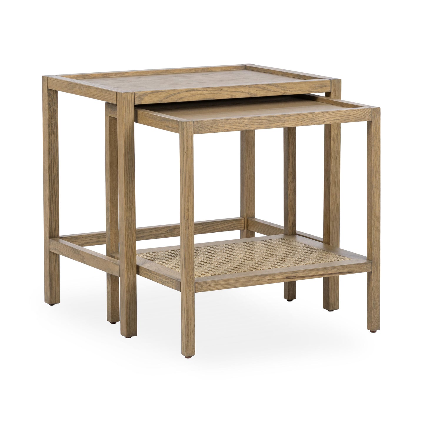 Devin Nesting Accent Tables - Khaki Mist