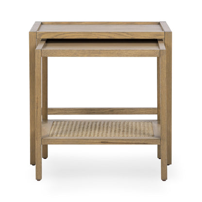 Devin Nesting Accent Tables - Khaki Mist