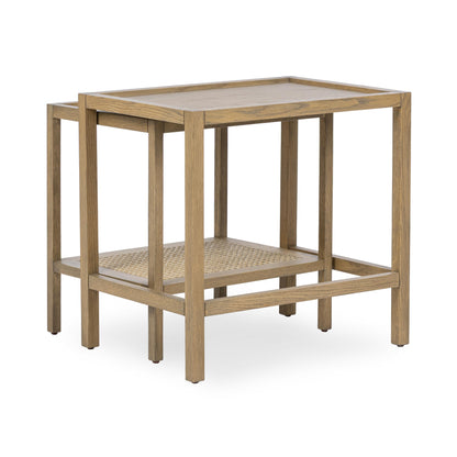 Devin Nesting Accent Tables - Khaki Mist