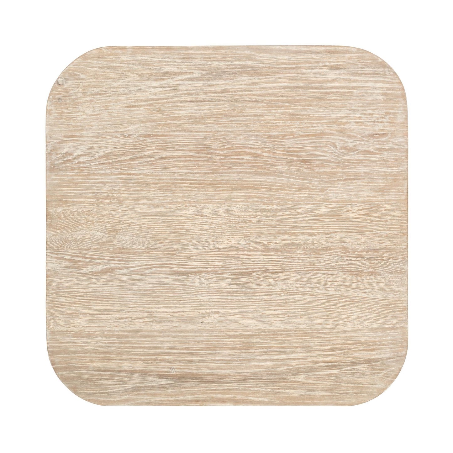 Vander Square End Table - Cream Washed