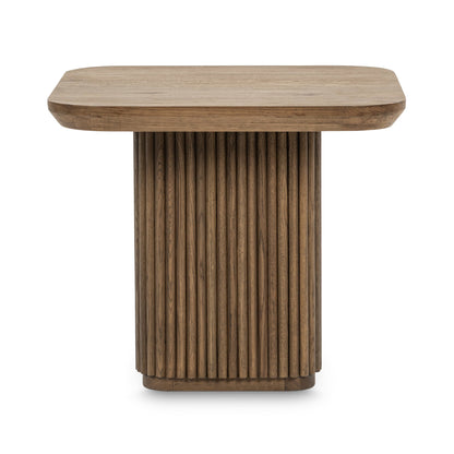 Vander Square End Table - Tawny Brown