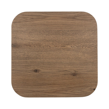 Vander Square End Table - Tawny Brown