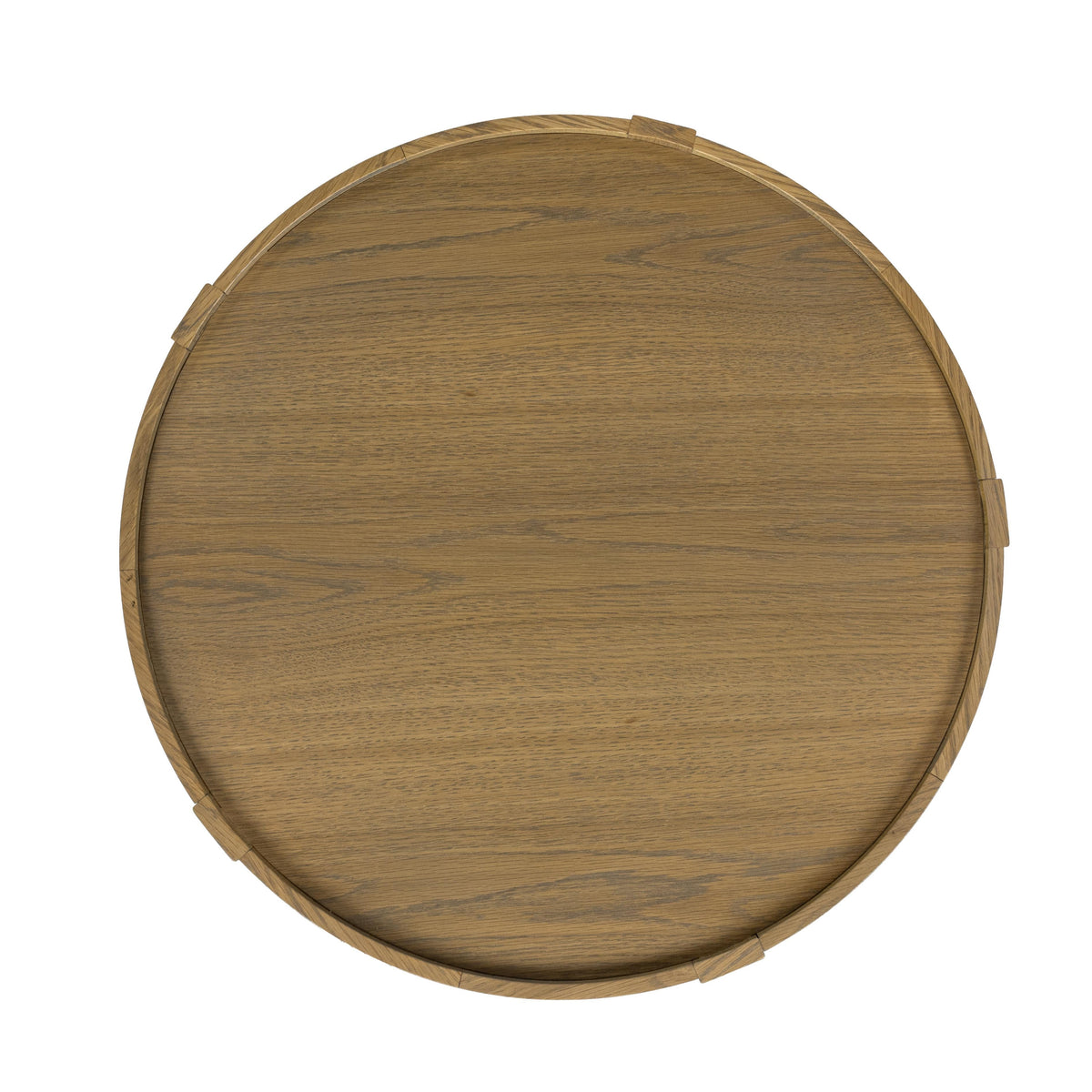 Devin Round End Table - Khaki Mist