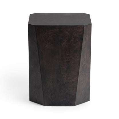 Avena 18" Square End Table - Brown