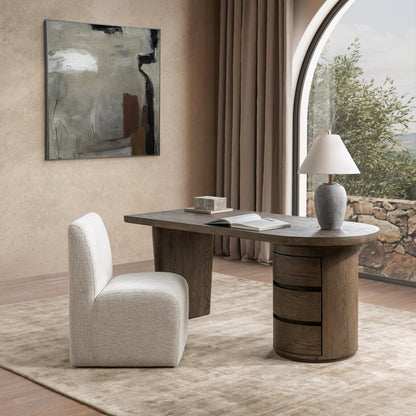 Estelle Desk - Soft Cocoa