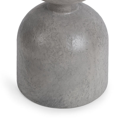 Adna Outdoor Accent Table - Dark Gray