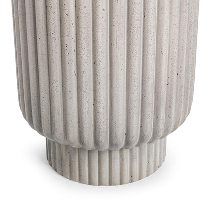 Givens Outdoor Accent Table - Light Gray