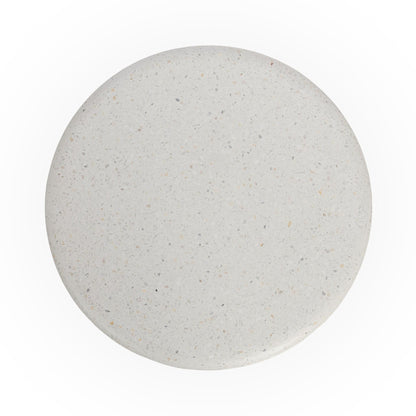 Nysa Outdoor Round End Table - White