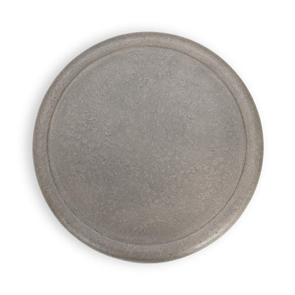 Reva Outdoor Round Coffee Table - Dark Gray